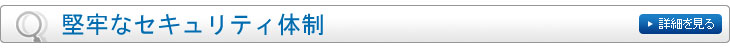 堅牢なセキュリティ体制