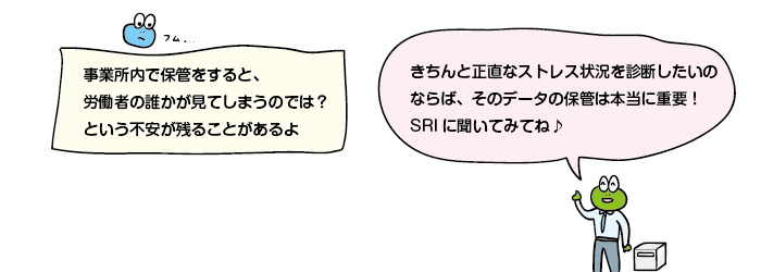 外部の文書管理会社での保管をオススメ